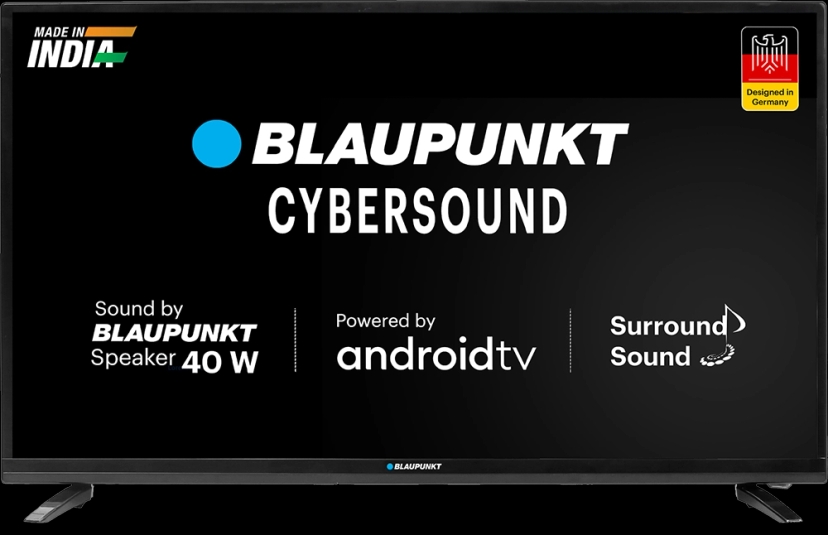 Blaupunkt Cybersound 98 cm (40 Inch) HD Ready LED Smart Android TV with 40W Speaker  (40CSA7809)