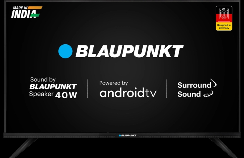 Blaupunkt Cybersound 106 cm (42 inch) Full HD LED Smart Android TV with 40W Speaker (42CSA7707)