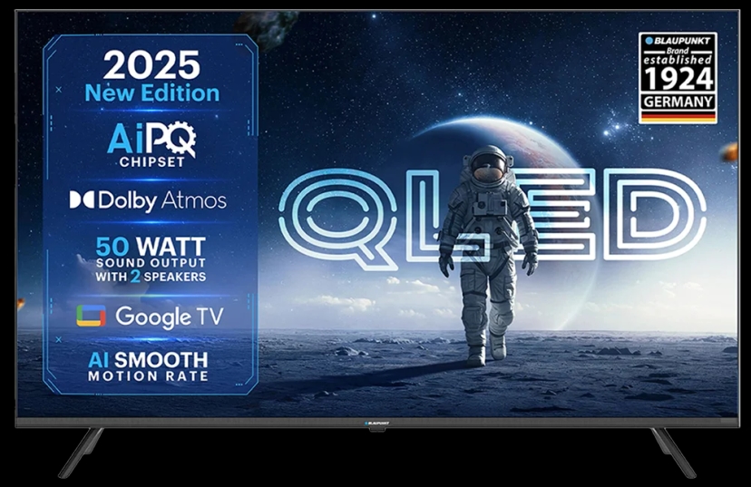 Blaupunkt Quantum Dot 108 cm (43 inch) QLED Ultra HD (4K) Smart Google TV 2025 Edition