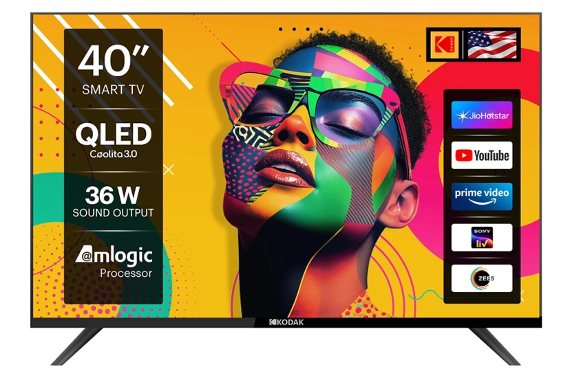 KODAK QLED SE 100 cm (40 inch) QLED Full HD Smart Linux TV 2025 Edition 40QSE5009