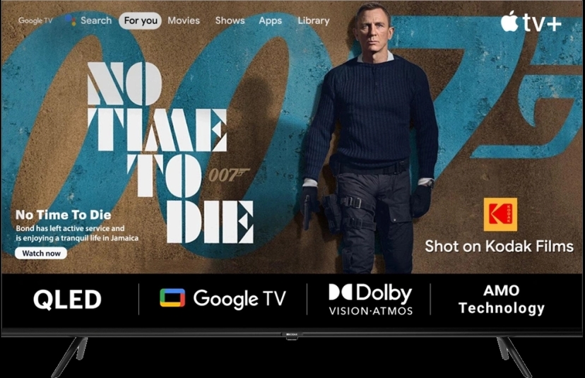 KODAK Matrix 189 cm (75 inch) QLED Ultra HD (4K) Smart Google TV With Dolby Atmos and Dolby Vision  (75MT5044)