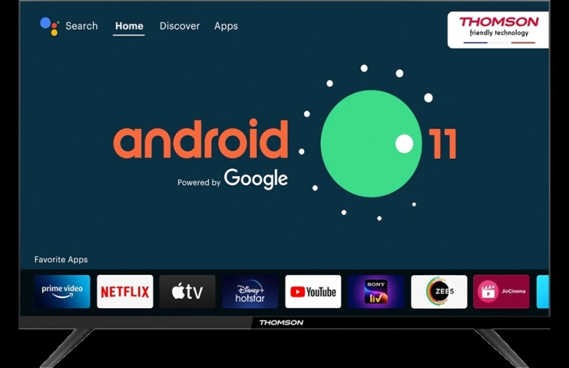 Thomson FA Series 108 cm (43 inch) Full HD LED Smart Android TV 2023 Edition with Dolby Digital Plus & Android 11 (43RT1055)