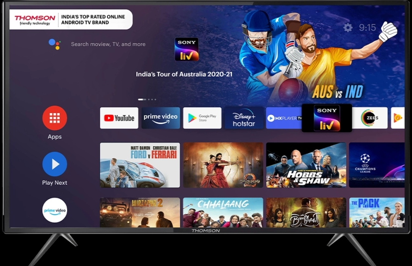 Thomson 9A Series 108 cm (43 inch) Full HD LED Smart Android TV  (43PATH0009)