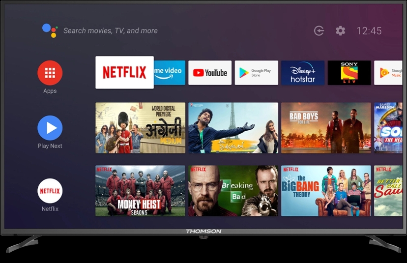 Thomson OATHPRO Series 126 cm (50 inch) Ultra HD (4K) LED Smart Android TV with Dolby Digital Plus & DTS TruSurround  (50OATHPRO1212)