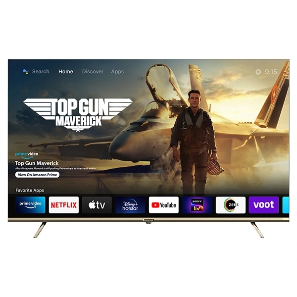 Thomson OATHPRO Max 139 cm (55 inch) Ultra HD (4K) LED Smart Android TV with Dolby MS12 & 40W Speakers  (55OPMAX9055)