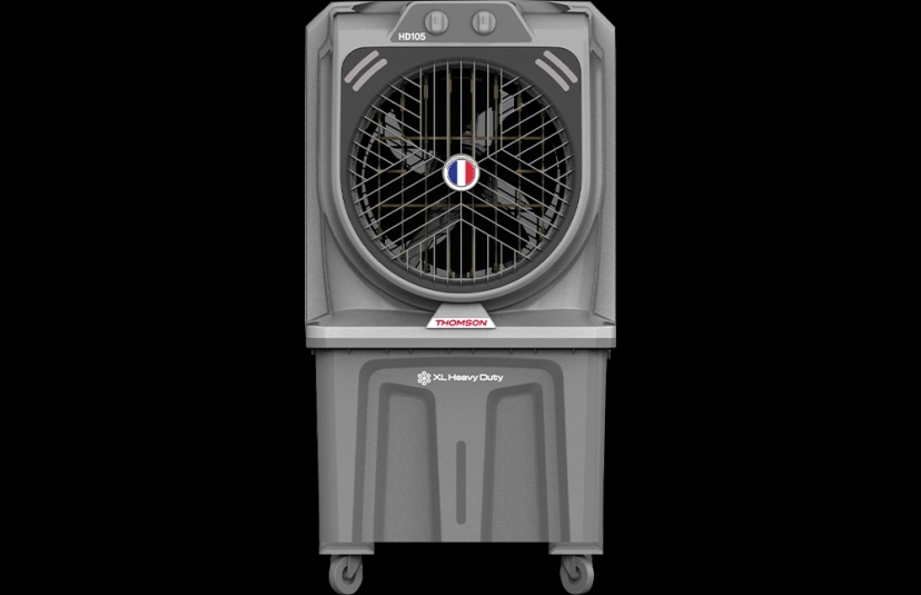 Thomson 105 L XL Heavy Duty Desert Air Cooler with Smart Cool Technology and Honeycomb Cooling Pads (Grey, HD105)