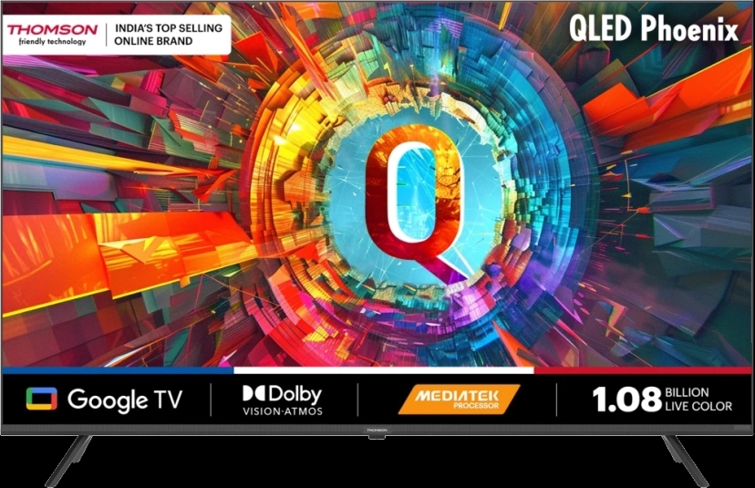 Thomson 164 cm (65 inch) QLED Ultra HD (4K) Smart Google TV with Dolby Vision & Dolby Atmos
