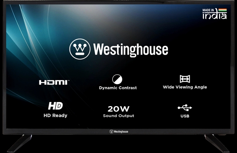 Westinghouse 80 cm (32 inches) HD Redy LED TV WH32PL09 (Black) (2022 Model)