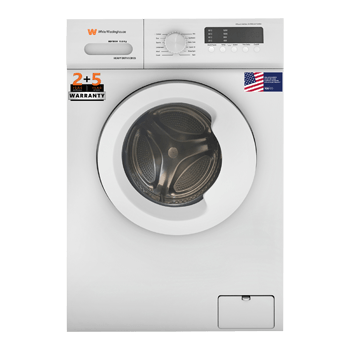 White Westinghouse (Trademark by Electrolux) 10.5 kg Fully Automatic Front Load with In-built Heater White (HDF1050)
